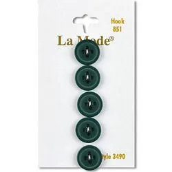 1/2" Verde Buttons | LaMode