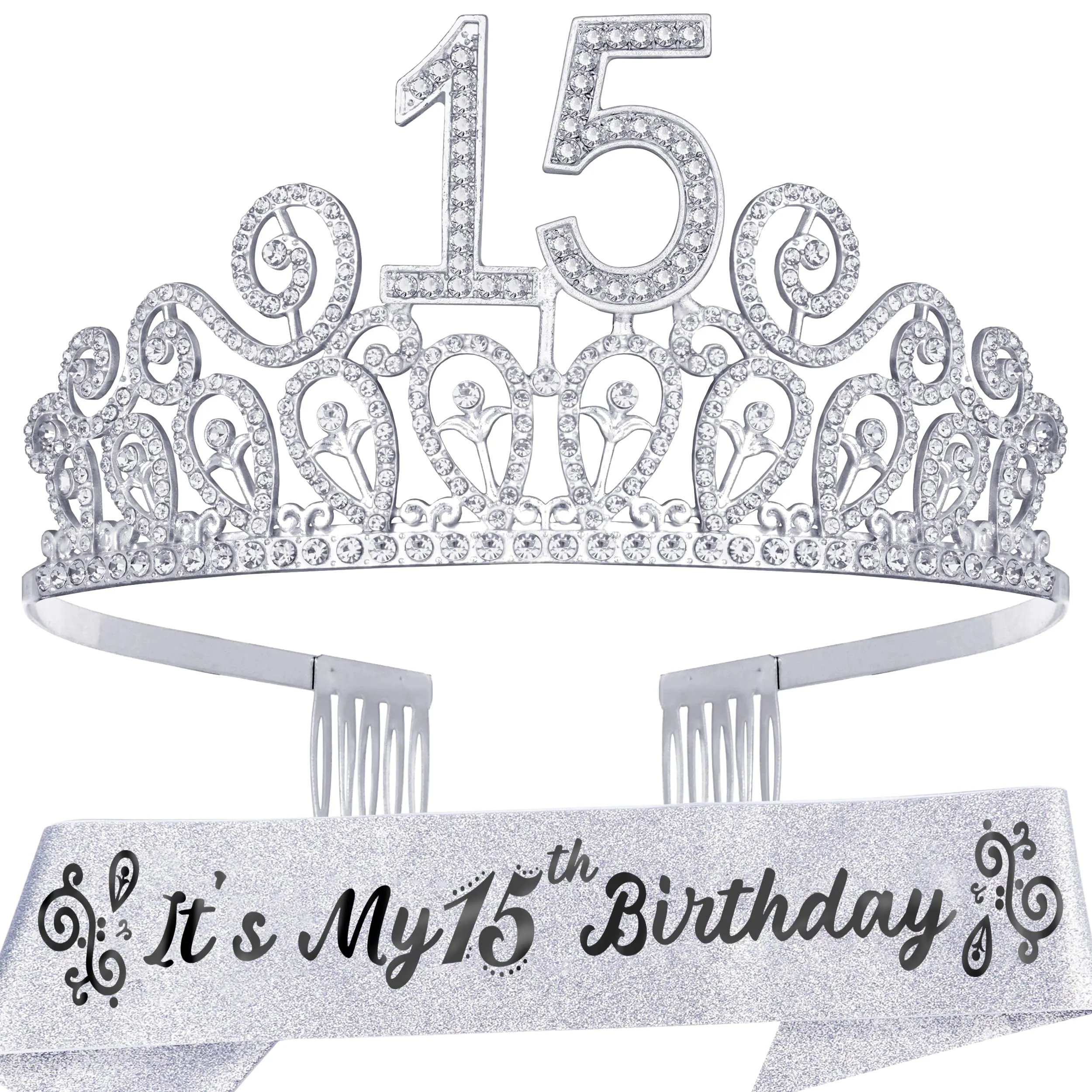 15th Birthday, 15th Birthday Decorations for Girls, 15th Birthday Gifts, 15th Birthday