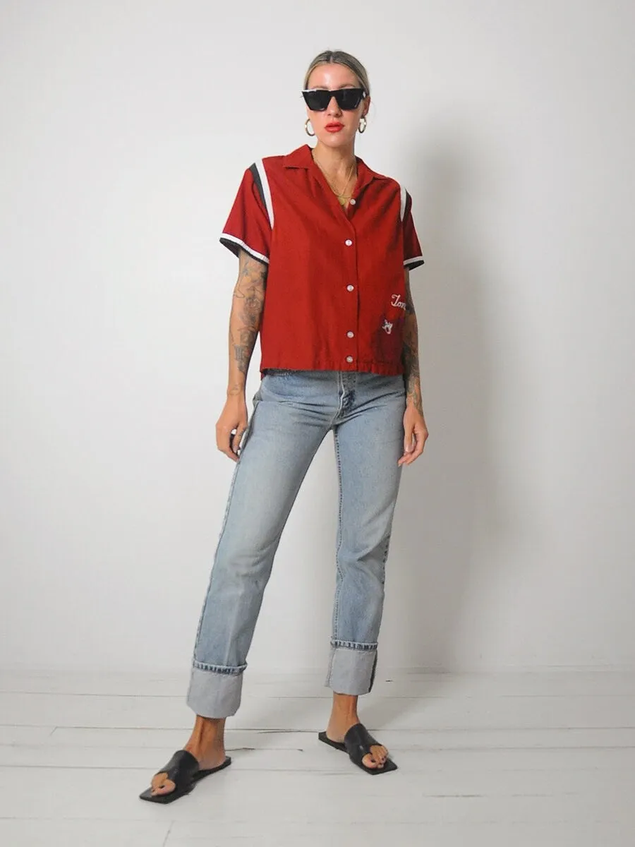 1950's Toni's Bowling Shirt