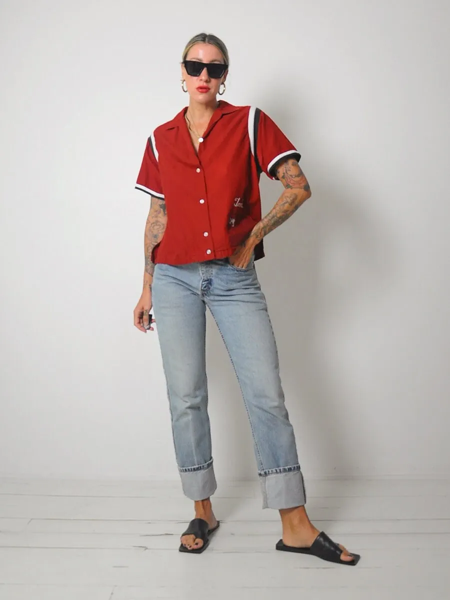 1950's Toni's Bowling Shirt