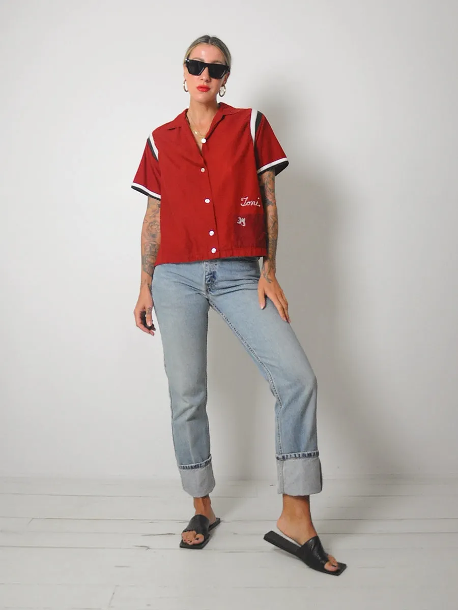 1950's Toni's Bowling Shirt