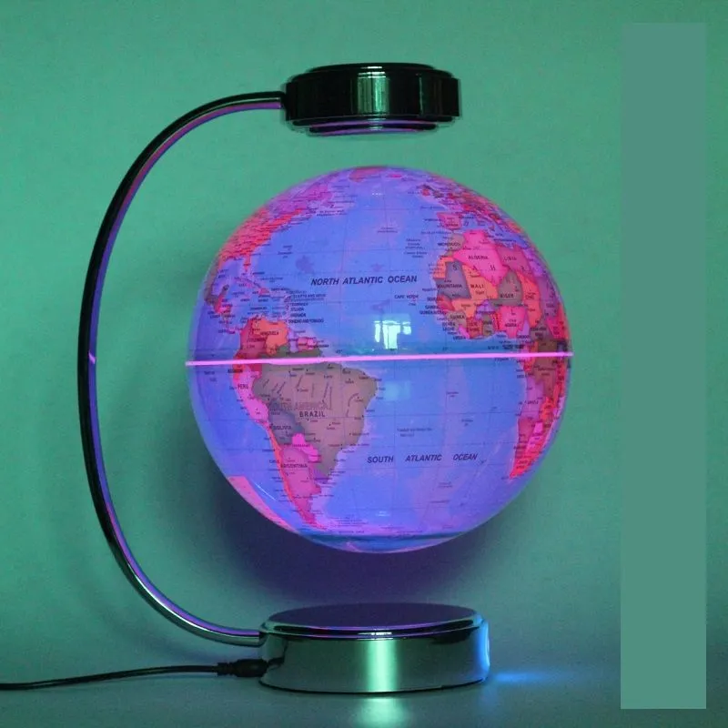 8 inch globe magnetic suspension office decoration company gift novelty creative birthday gift