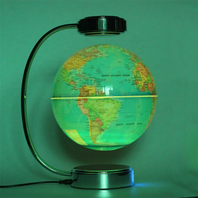 8 inch globe magnetic suspension office decoration company gift novelty creative birthday gift