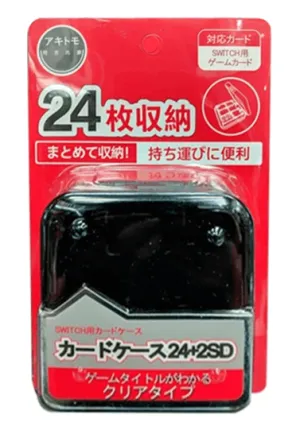 AKITOMO NSW CARD CASE 24 BLACK (AKSW-100)