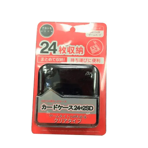 AKITOMO NSW CARD CASE 24 BLACK (AKSW-100)