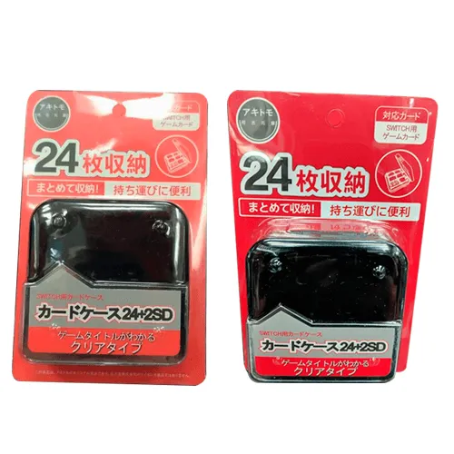 AKITOMO NSW CARD CASE 24 BLACK (AKSW-100)