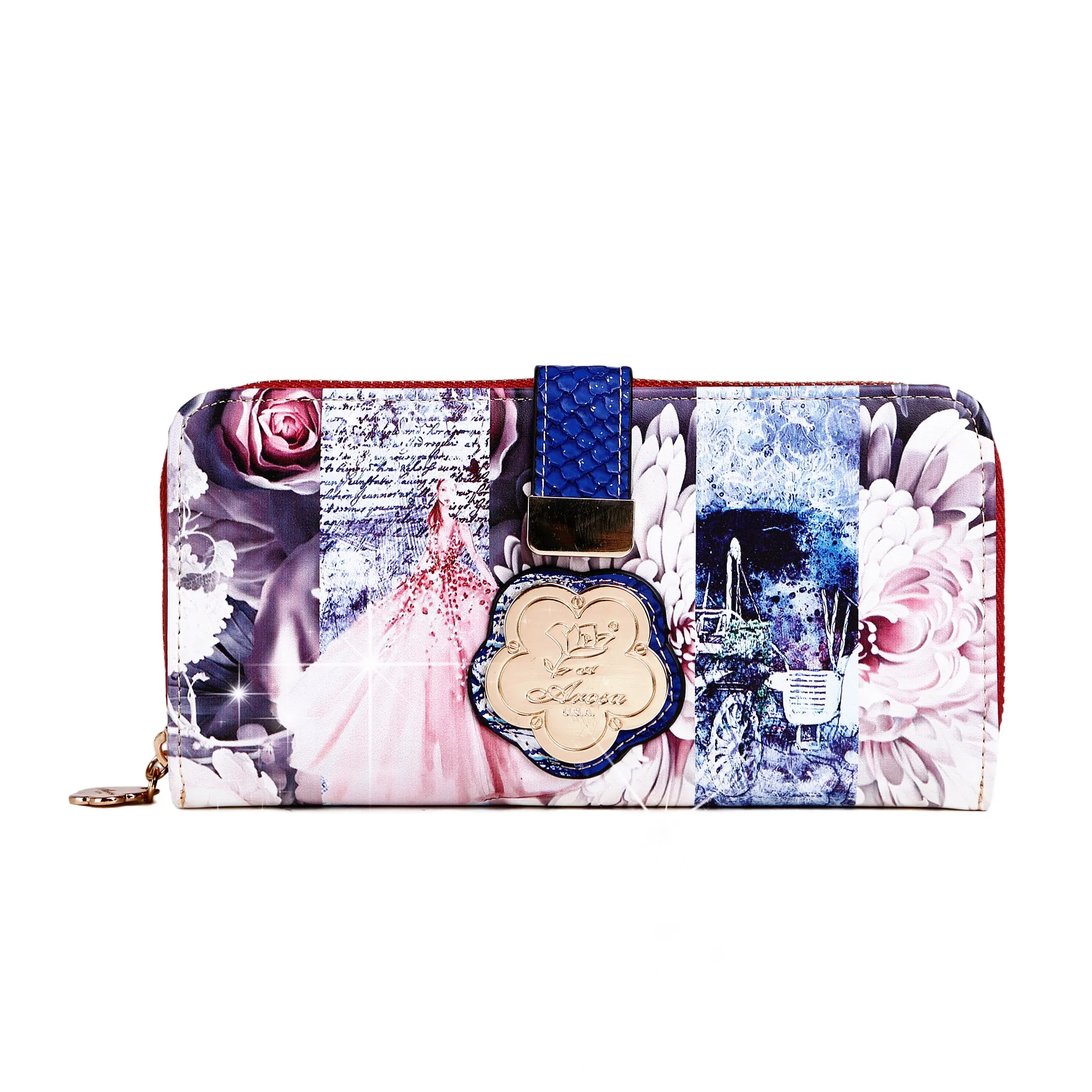 Blossomz Graphic Design Fashion Wallet