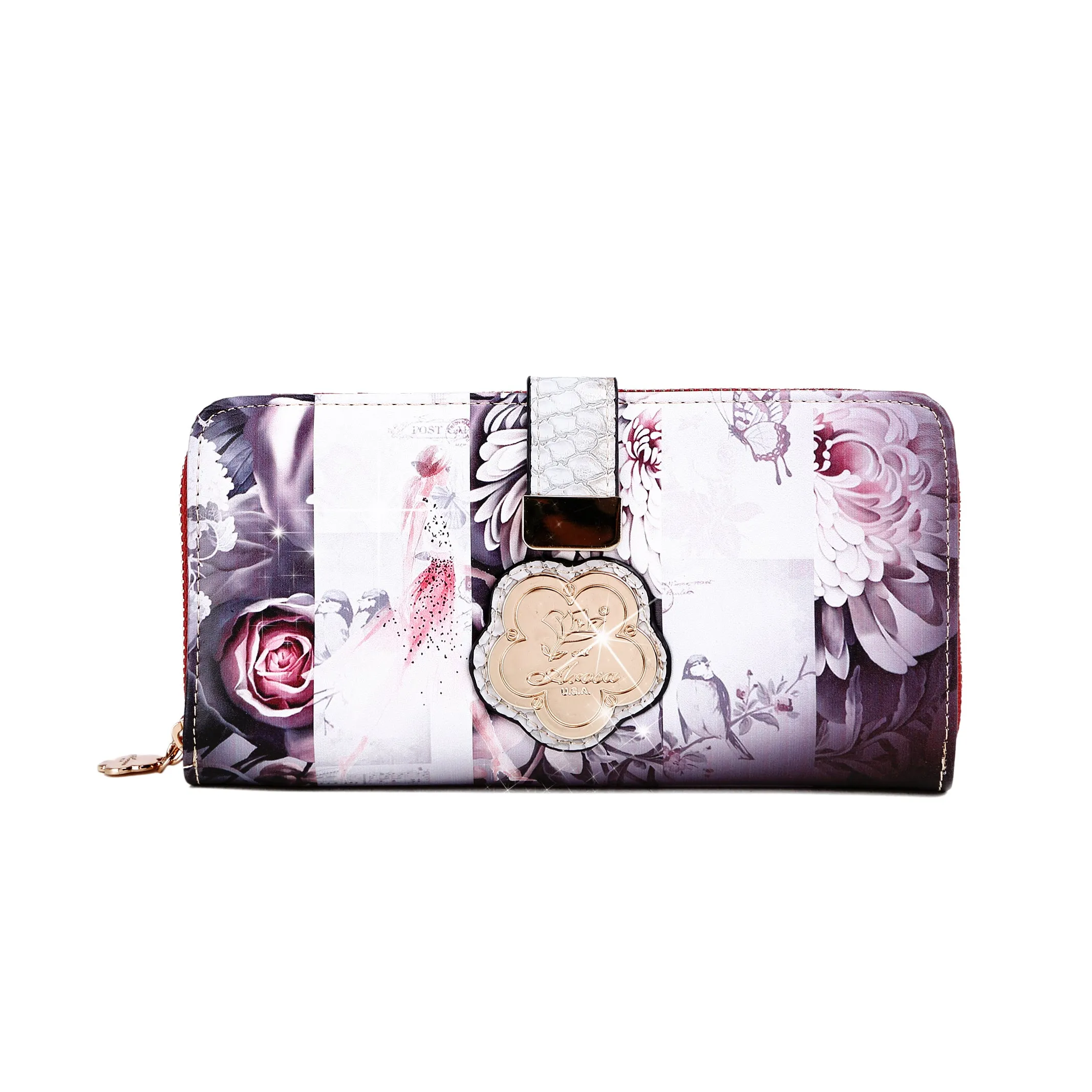 Blossomz Graphic Design Fashion Wallet