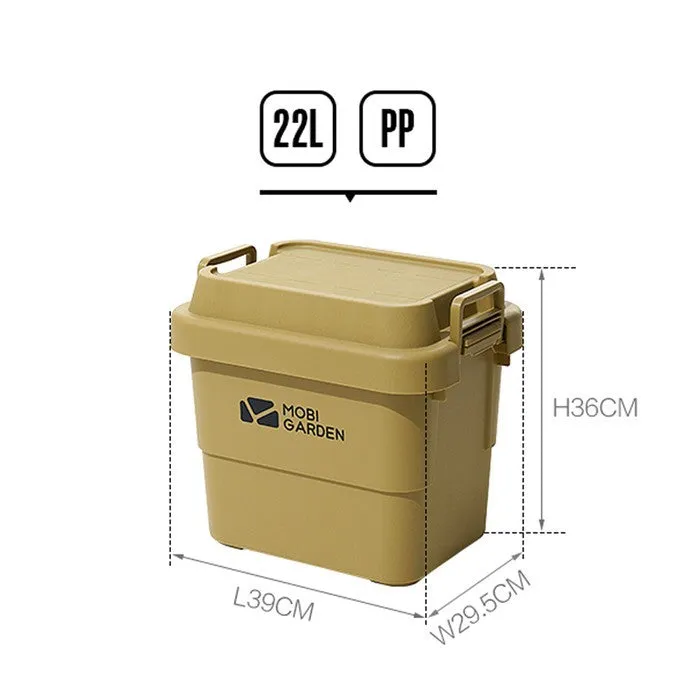 Box Penyimpanan Mobi Garden NX22671051 Camping Storage Box 22L