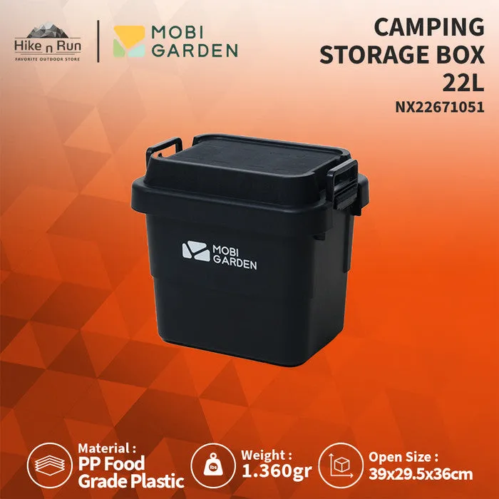 Box Penyimpanan Mobi Garden NX22671051 Camping Storage Box 22L