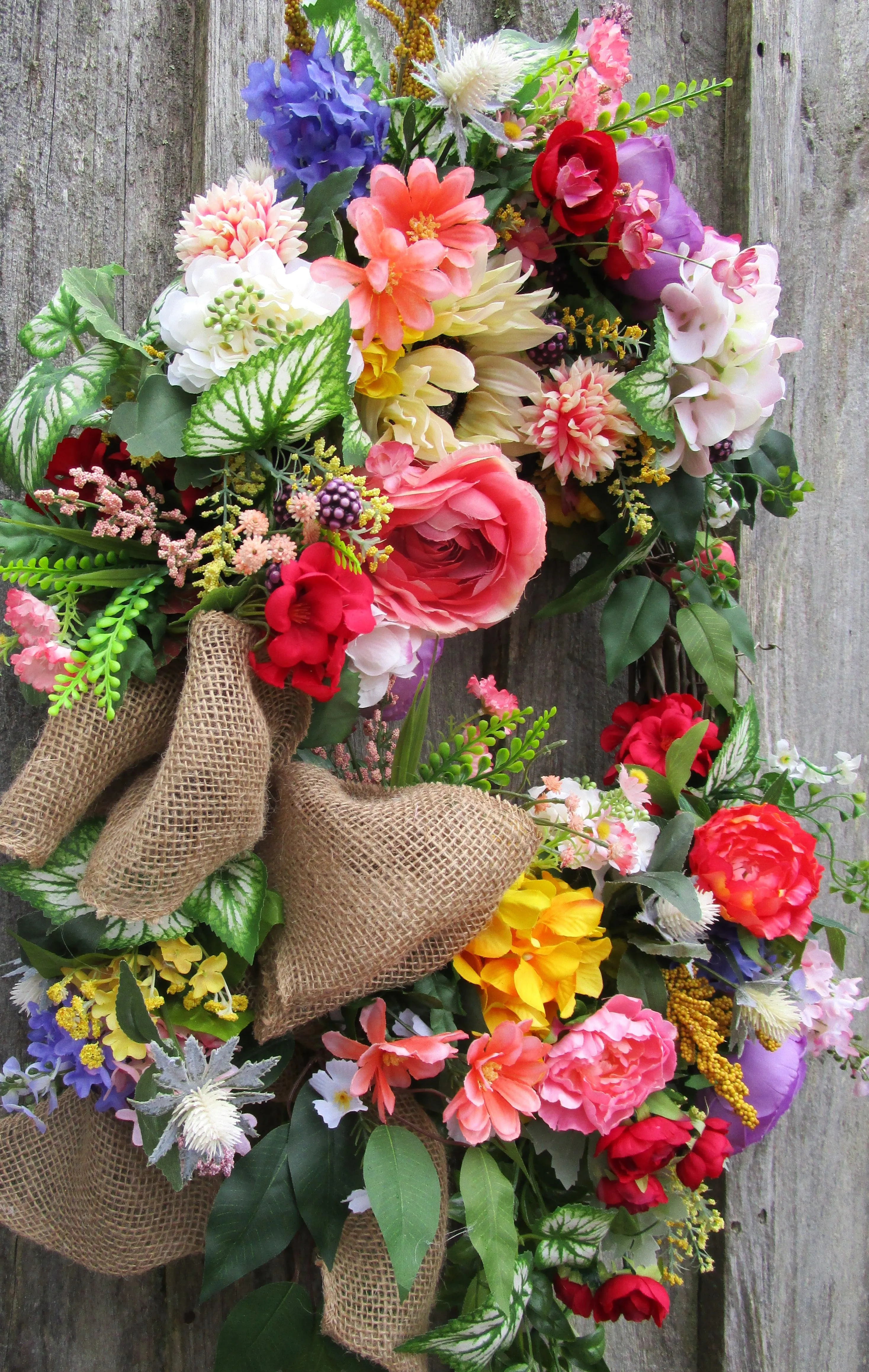 Cambridge Garden Wreath