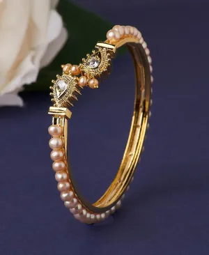 Classy Real Pearl Bangle