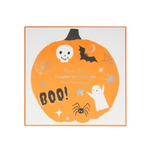 Decorations/Temporary Tattoo - Pumpkin Decorating Kit