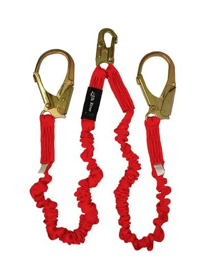 EA Lanyard - 6 ft. Single or Twin Leg, Flex Web, Select Connectors