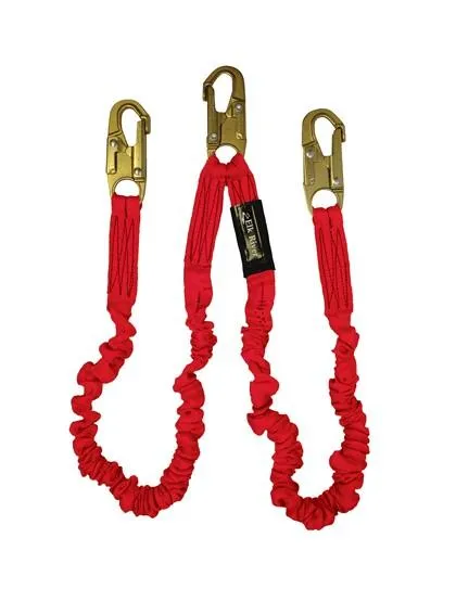 EA Lanyard - 6 ft. Single or Twin Leg, Flex Web, Select Connectors