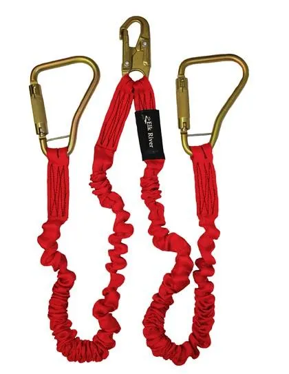 EA Lanyard - 6 ft. Single or Twin Leg, Flex Web, Select Connectors