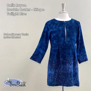 Fashion Duo: Batik Rayon   Schoolhouse Tunic