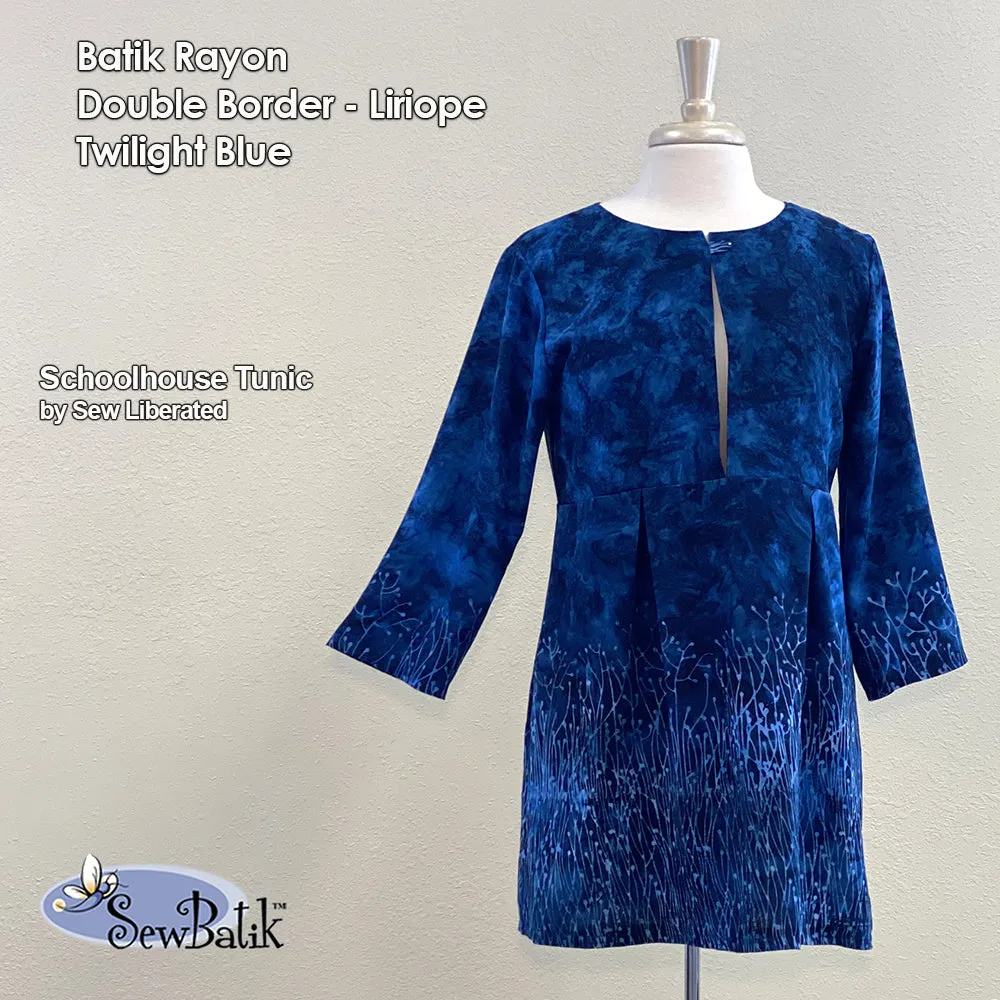 Fashion Duo: Batik Rayon   Schoolhouse Tunic