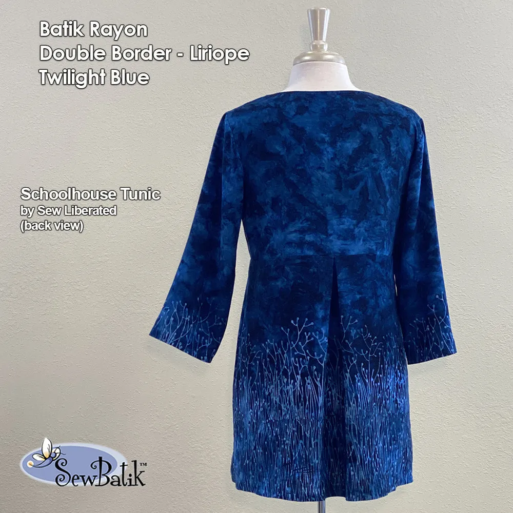 Fashion Duo: Batik Rayon   Schoolhouse Tunic