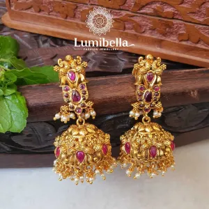 Finesh Ruby kemp Jhumka