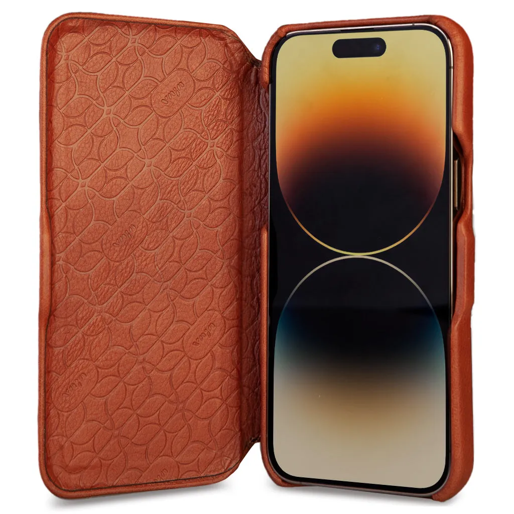 Folio iPhone 14 Pro Max leather case