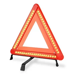 LED Flashing Warning Triangle