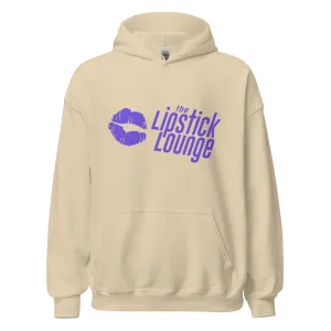 Lipstick Lounge Purple Logo Unisex Hoodie