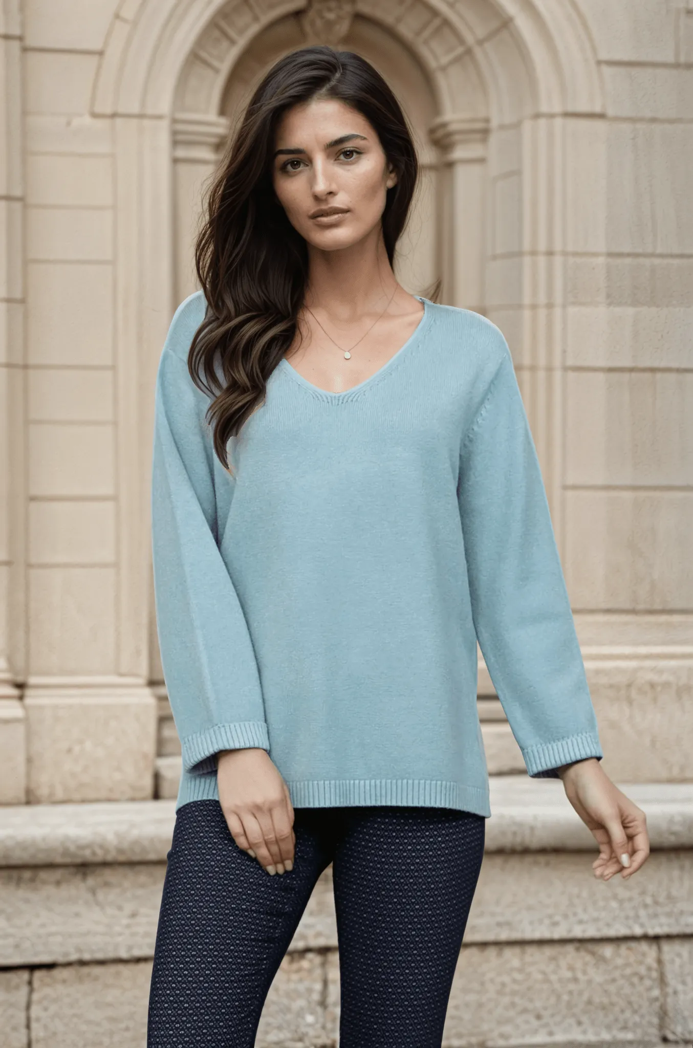 Lisa V-Neck Tunic