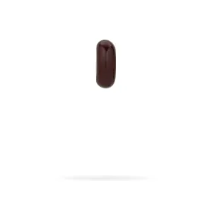 Maroon Enamel Big Bead