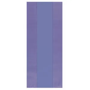 New Purple Small Cello Party Bags 25pk