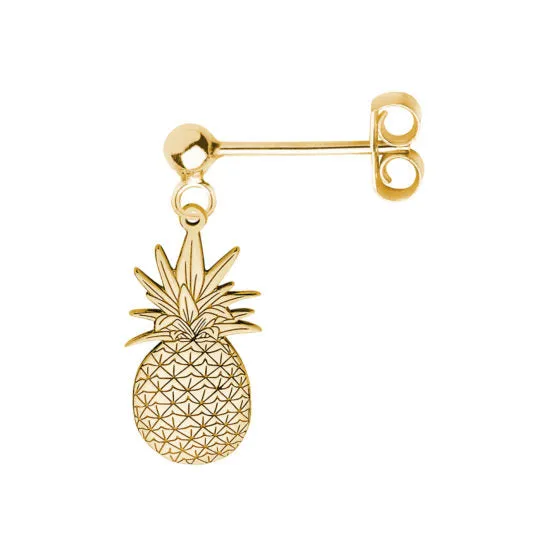 Pineapple Single Earring