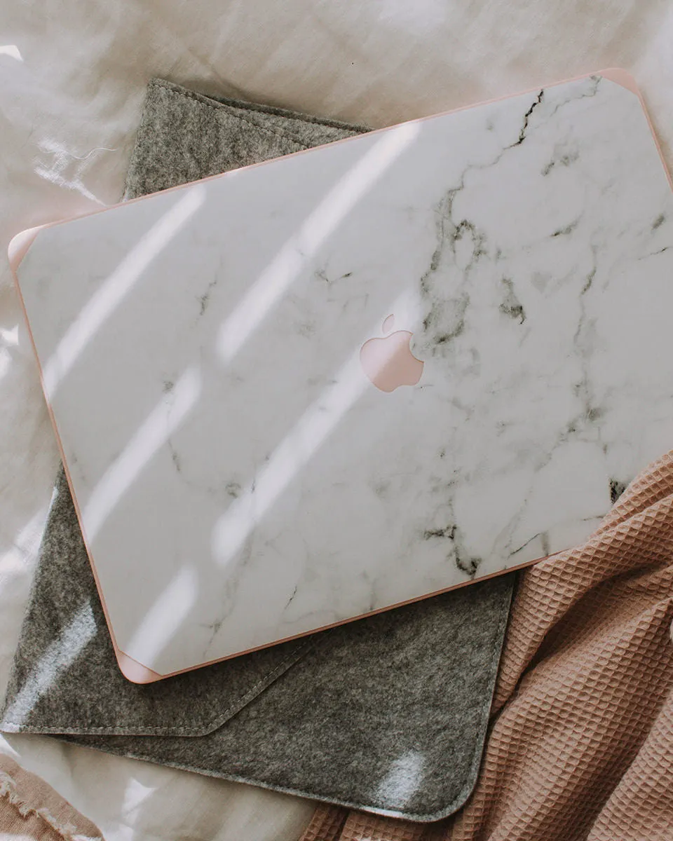 Pink and White Marble Case   Accessories Bundle