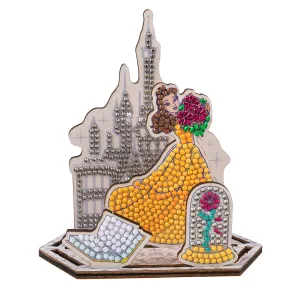 "Belle" Crystal Art Disney 100 Sparkle Scene