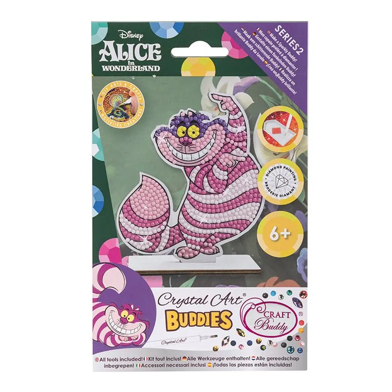 "Cheshire Cat" Crystal Art Buddies Disney Series 2