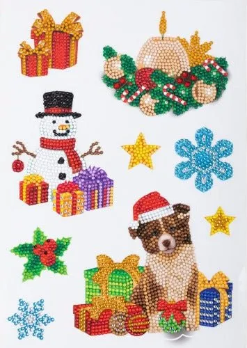 "Christmas" Crystal Art Wall Stickers