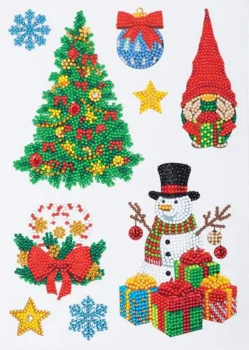 "Christmas" Crystal Art Wall Stickers