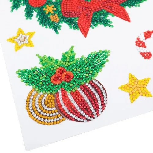 "Christmas" Crystal Art Wall Stickers