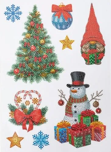 "Christmas" Crystal Art Wall Stickers