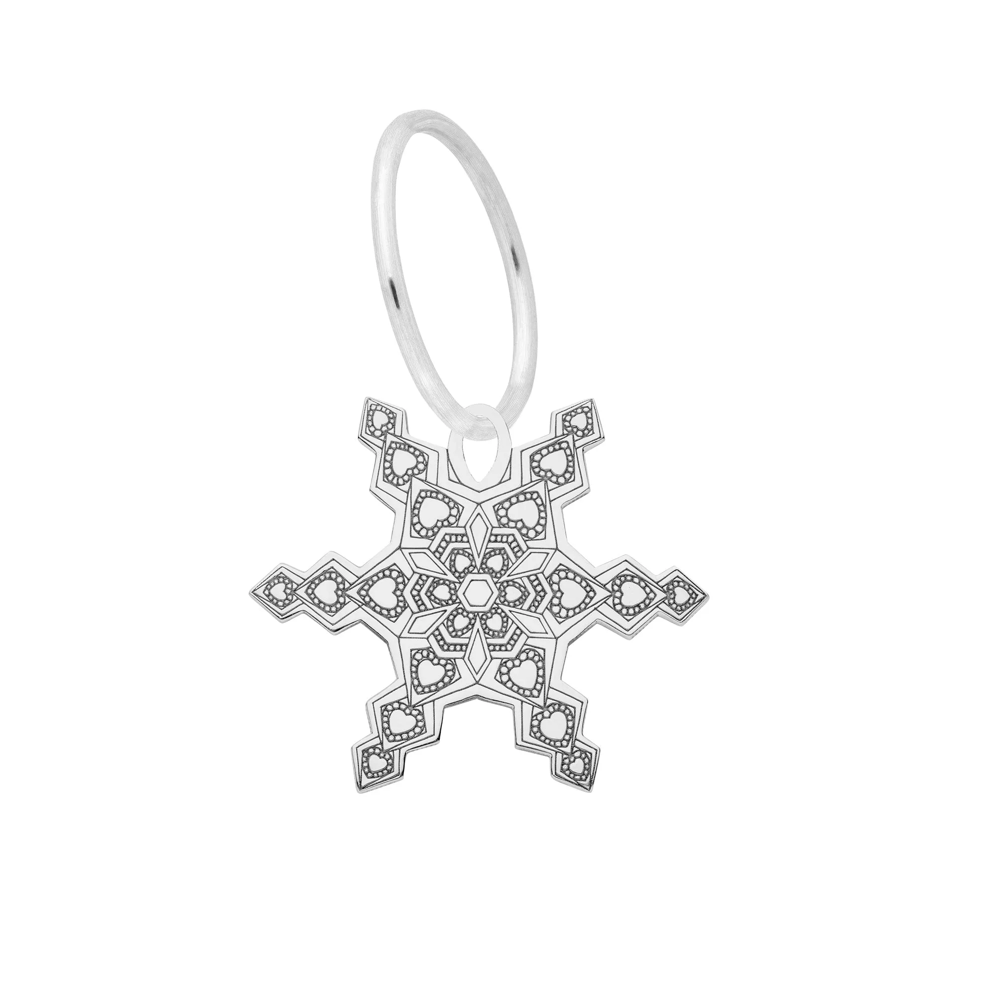 Snowflake Single Earring