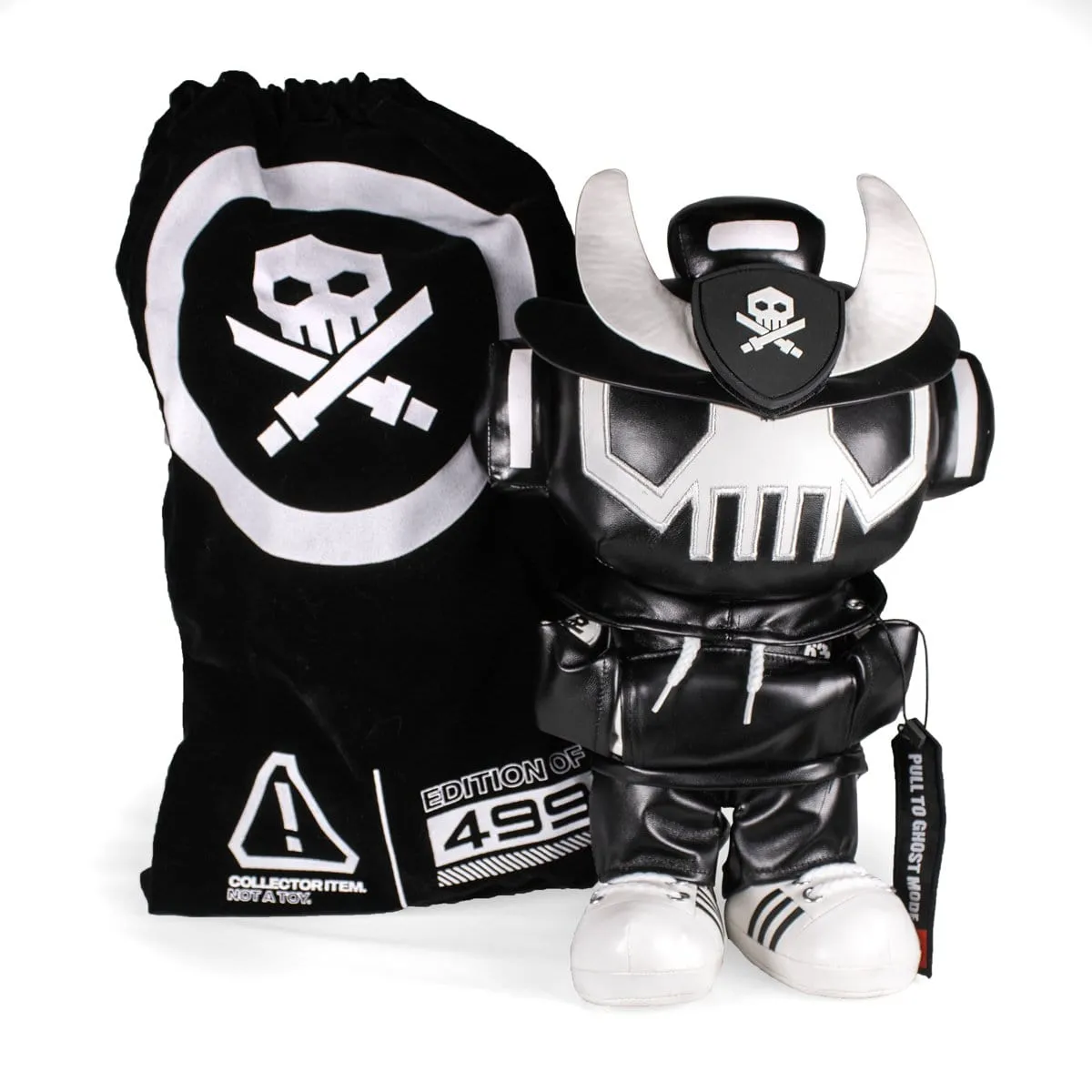 SOF-TEQ63 (Ready White) 14" Premium Plush by Quiccs x Martian Toys