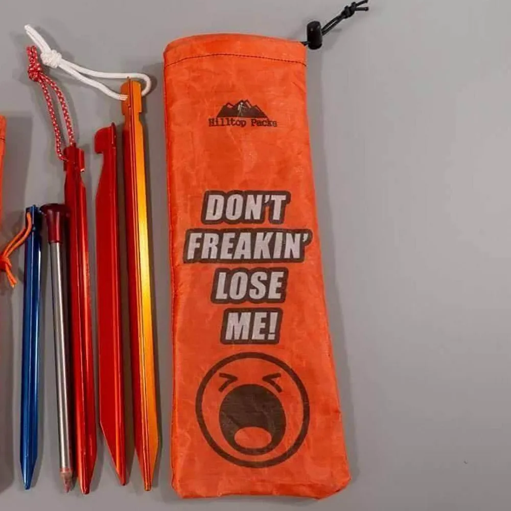 Tent Stake Stuff Sacks (Funny Prints)