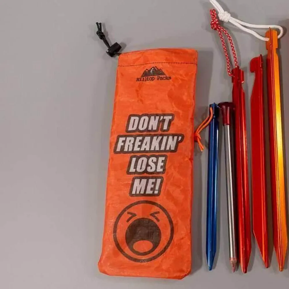 Tent Stake Stuff Sacks (Funny Prints)